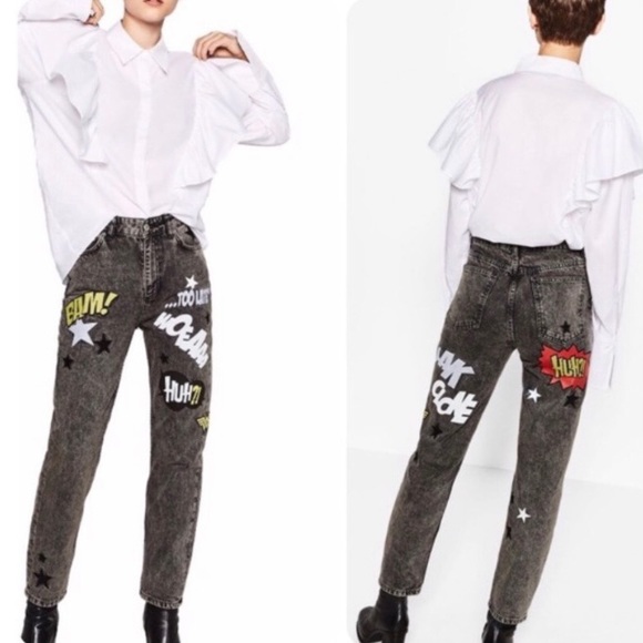 Zara Denim - Zara Wonder Woman Jeans